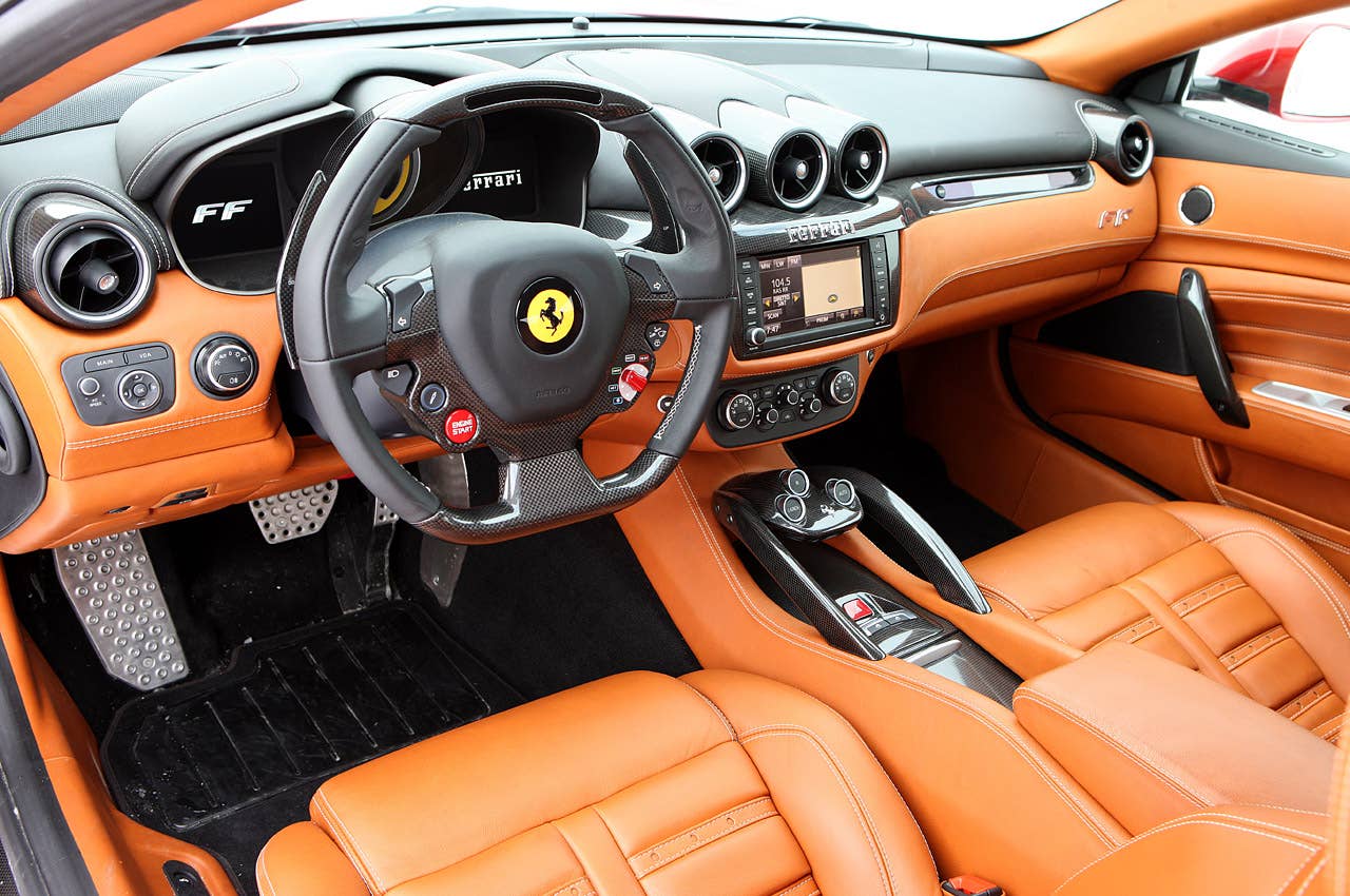 2012 Ferrari FF interior