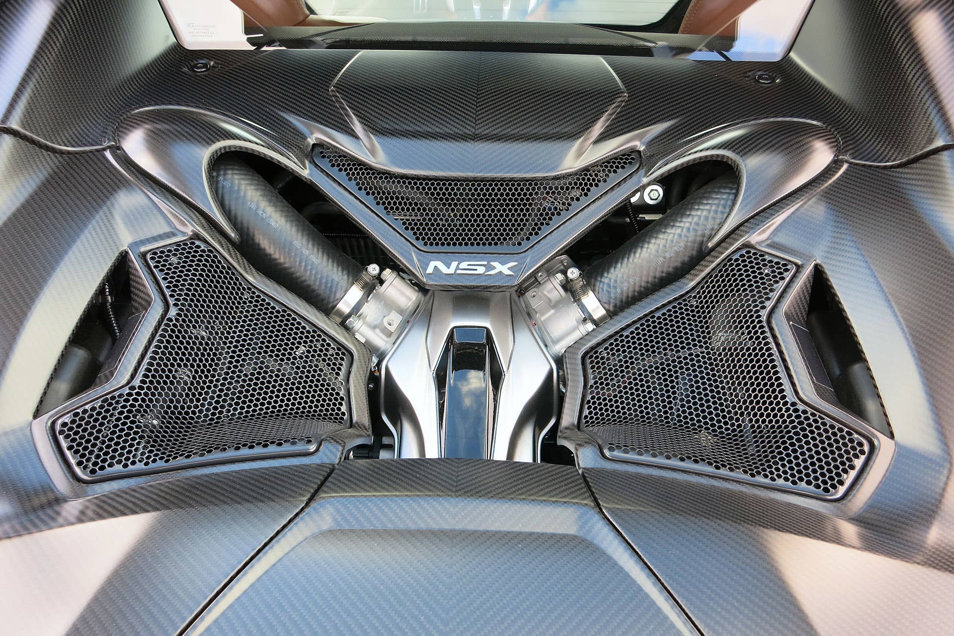 2017 Acura NSX engine