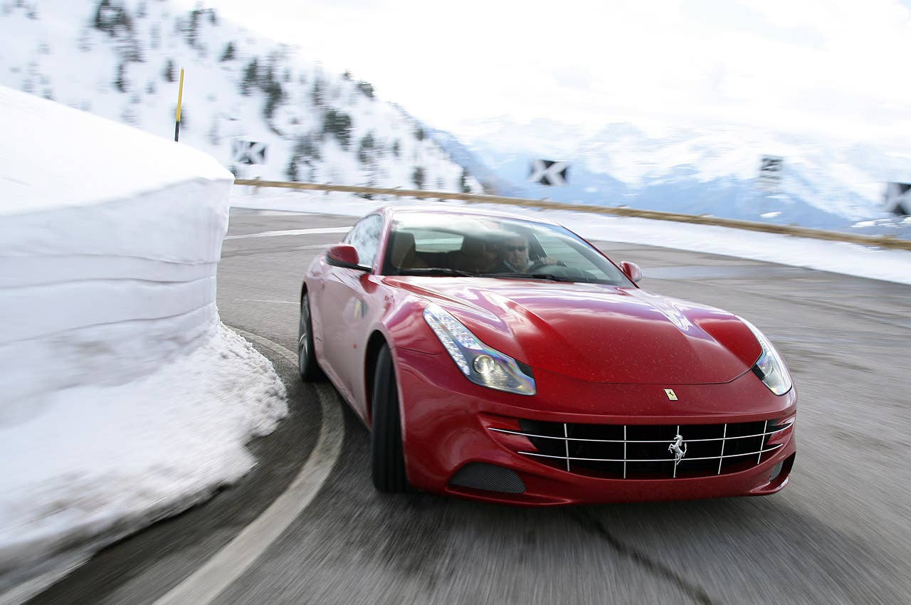 2012 Ferrari FF driving