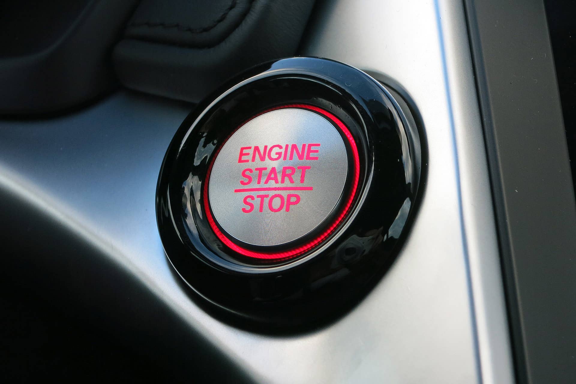 2017 Acura NSX start button