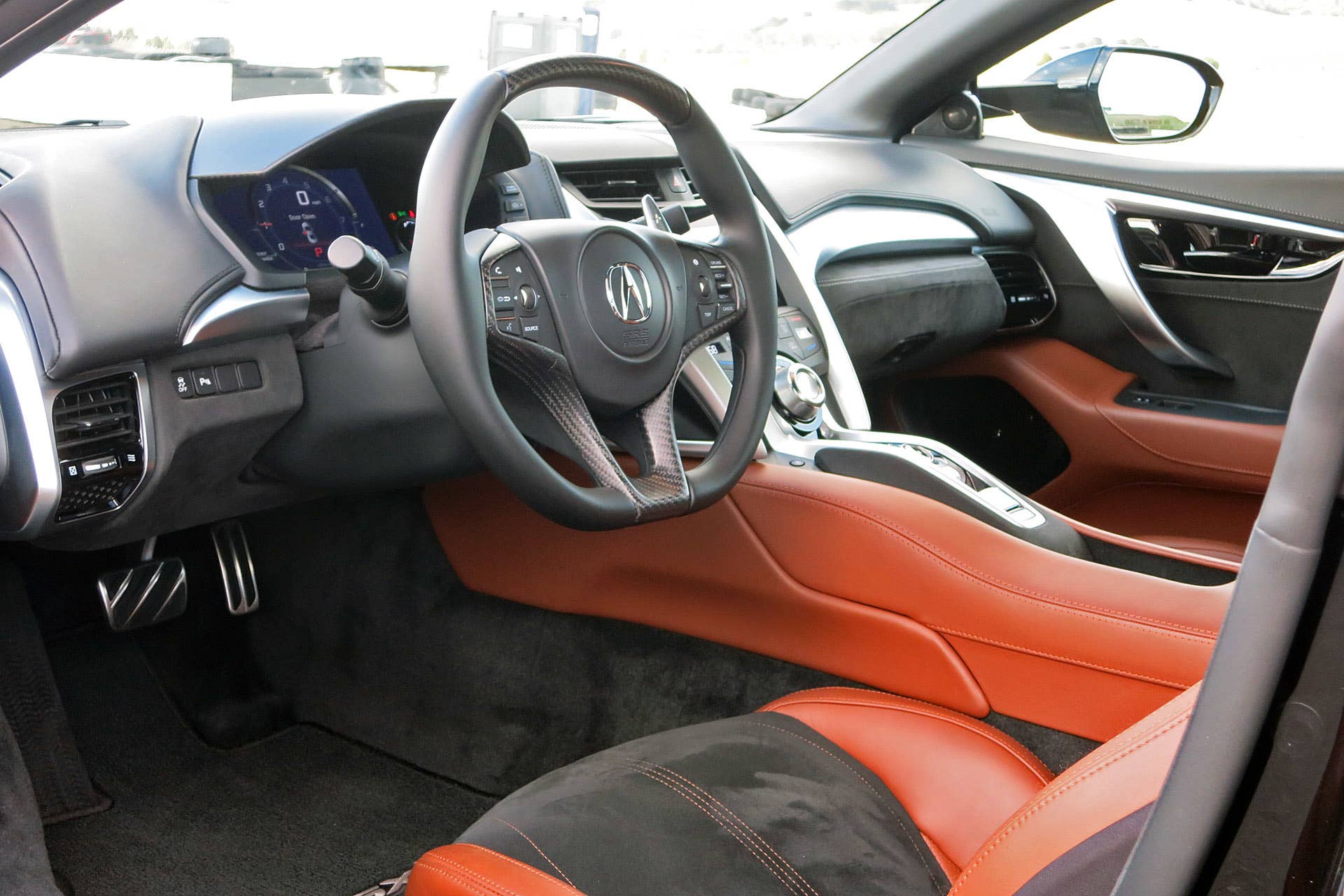 2017 Acura NSX interior