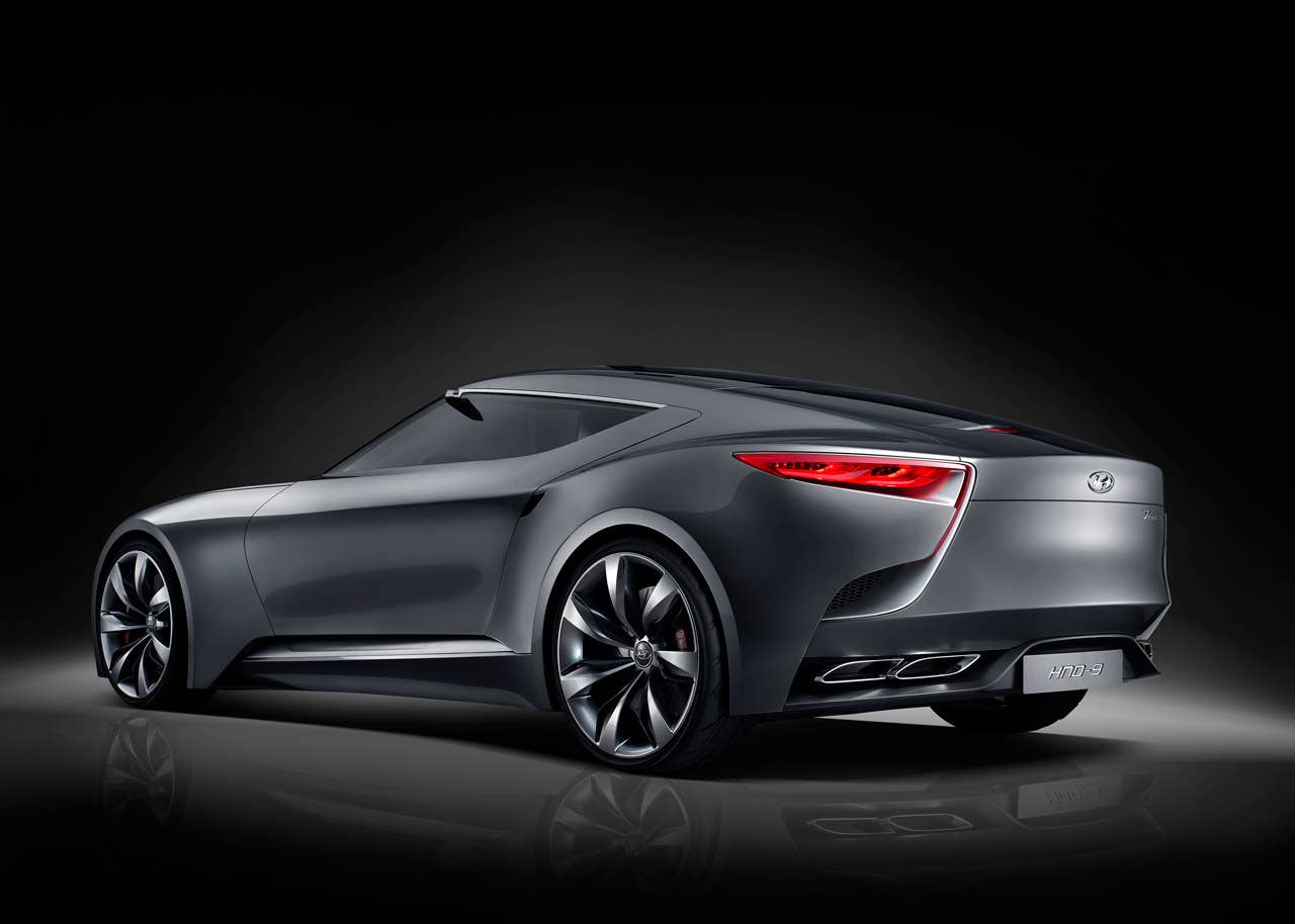 Hyundai HND-9 Concept rear