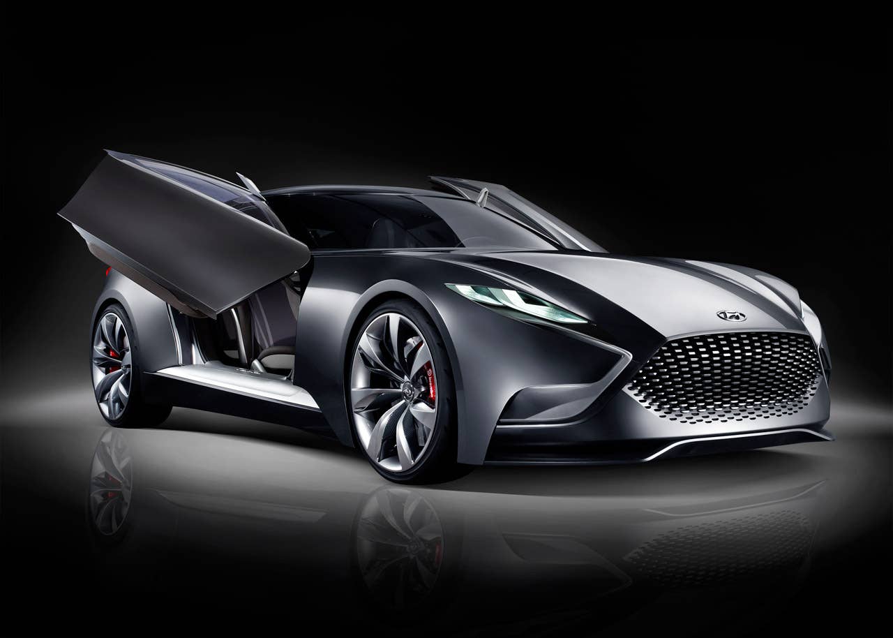 Hyundai HND-9 Concept front 3/4