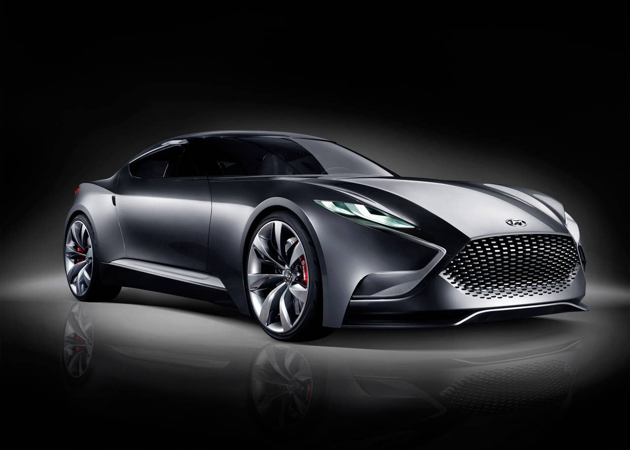 Hyundai HND-9 Concept front 3/4