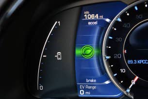 Cadillac ELR gauge cluster