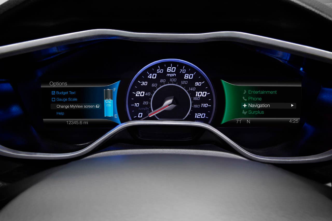 Ford Focus Electric interior