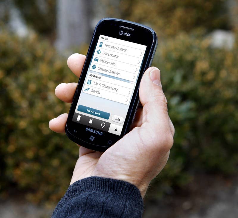 Ford Focus Electric - MyFord mobile app