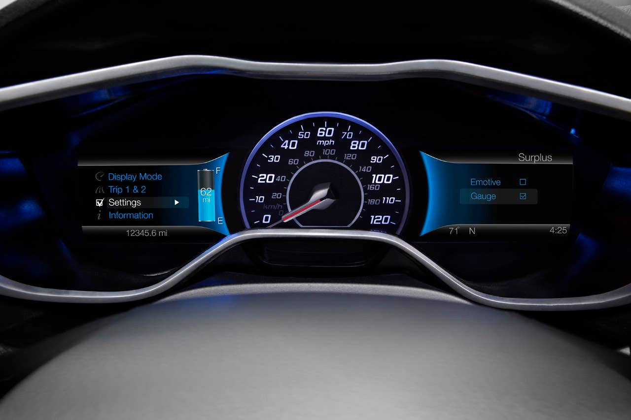 Ford Focus Electric interior