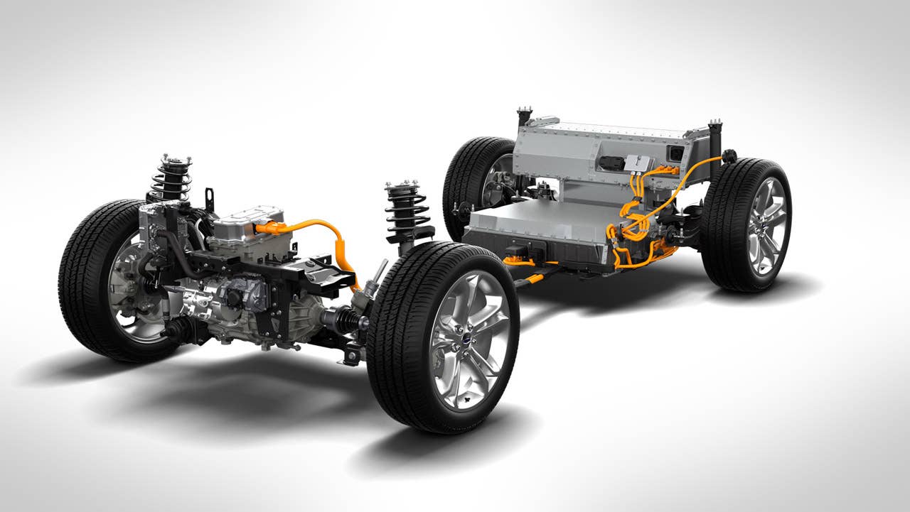Ford Focus Electric chassis