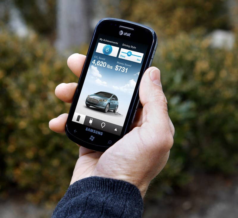 Ford Focus Electric - MyFord mobile app
