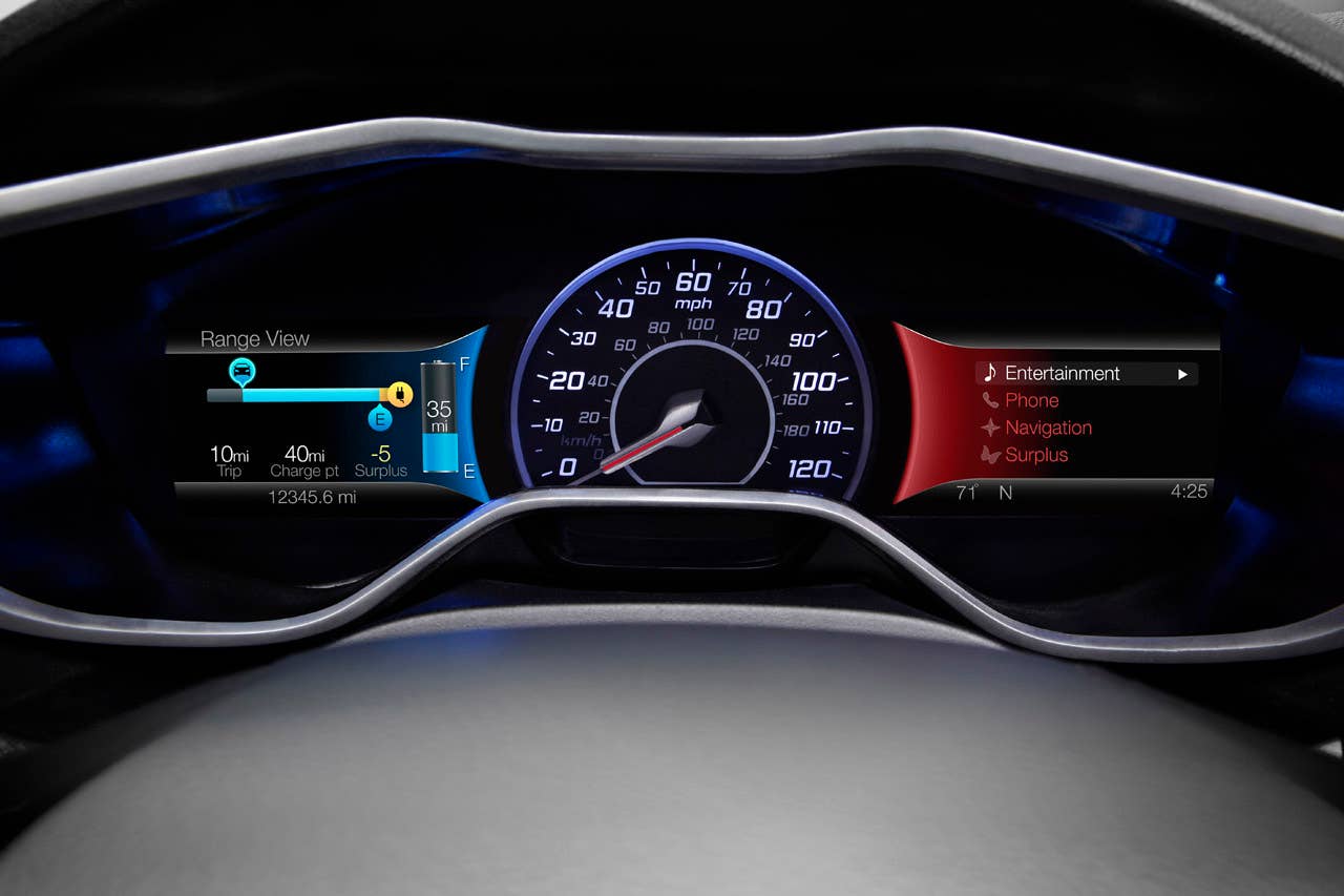 Ford Focus Electric interior