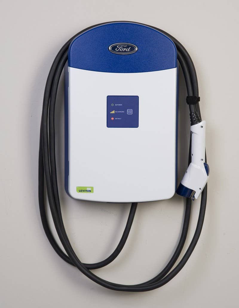 Ford Focus Electric charging station
