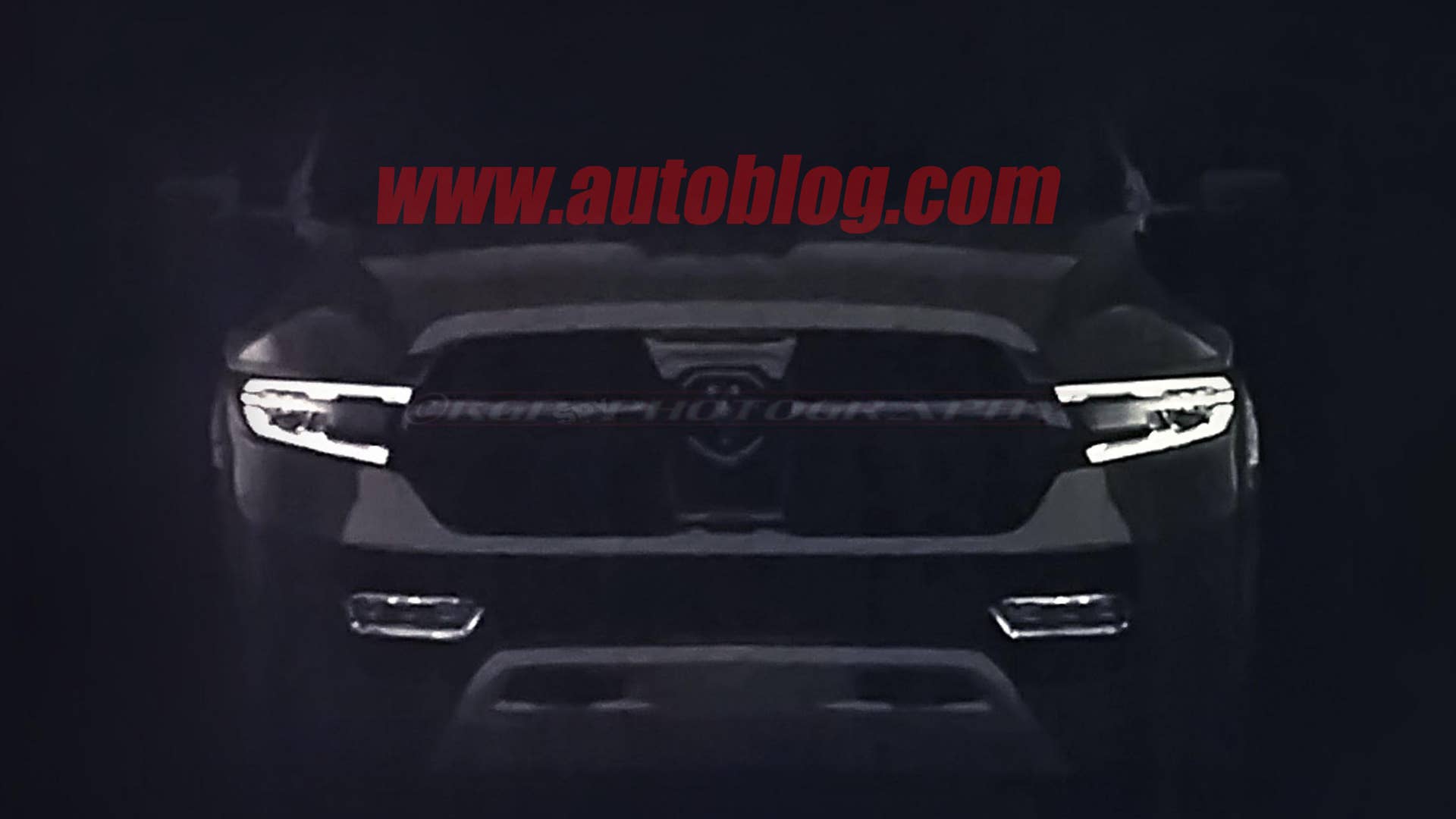 2019 Ram 1500 Dealer Leak Spy Shots Front End