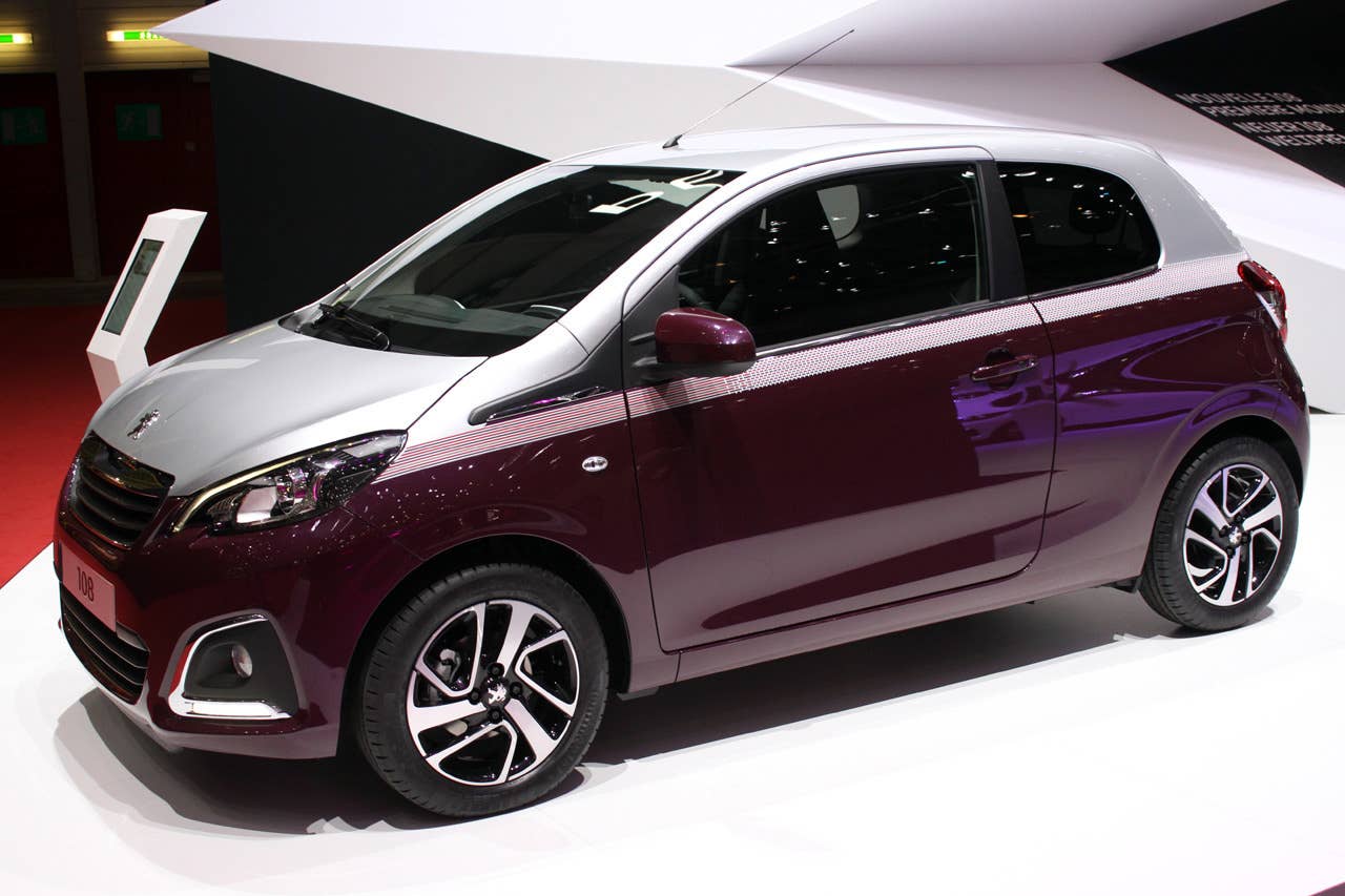 Peugeot 108 completes the trifecta of the Citroën C1 and Toyota Aygo ...