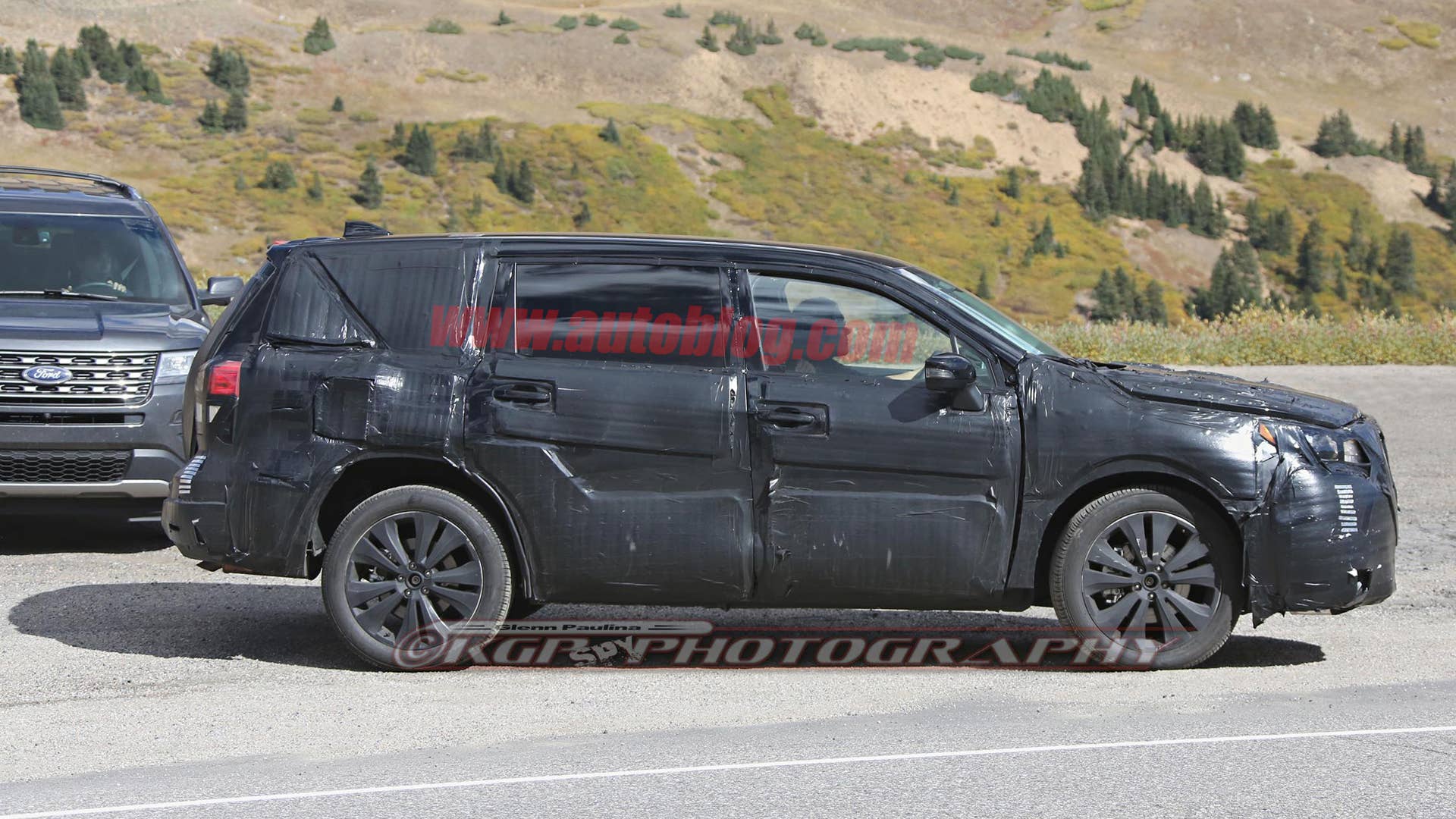 2019 Subaru Three-Row SUV Side Exterior