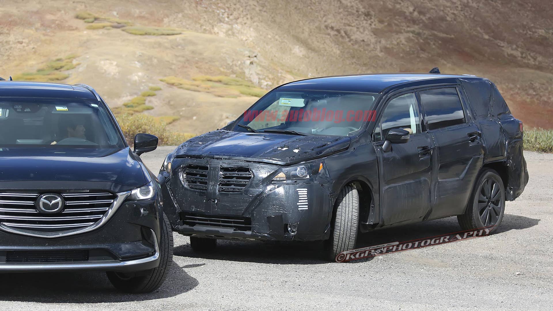 2019 Subaru Three-Row SUV Front End Exterior