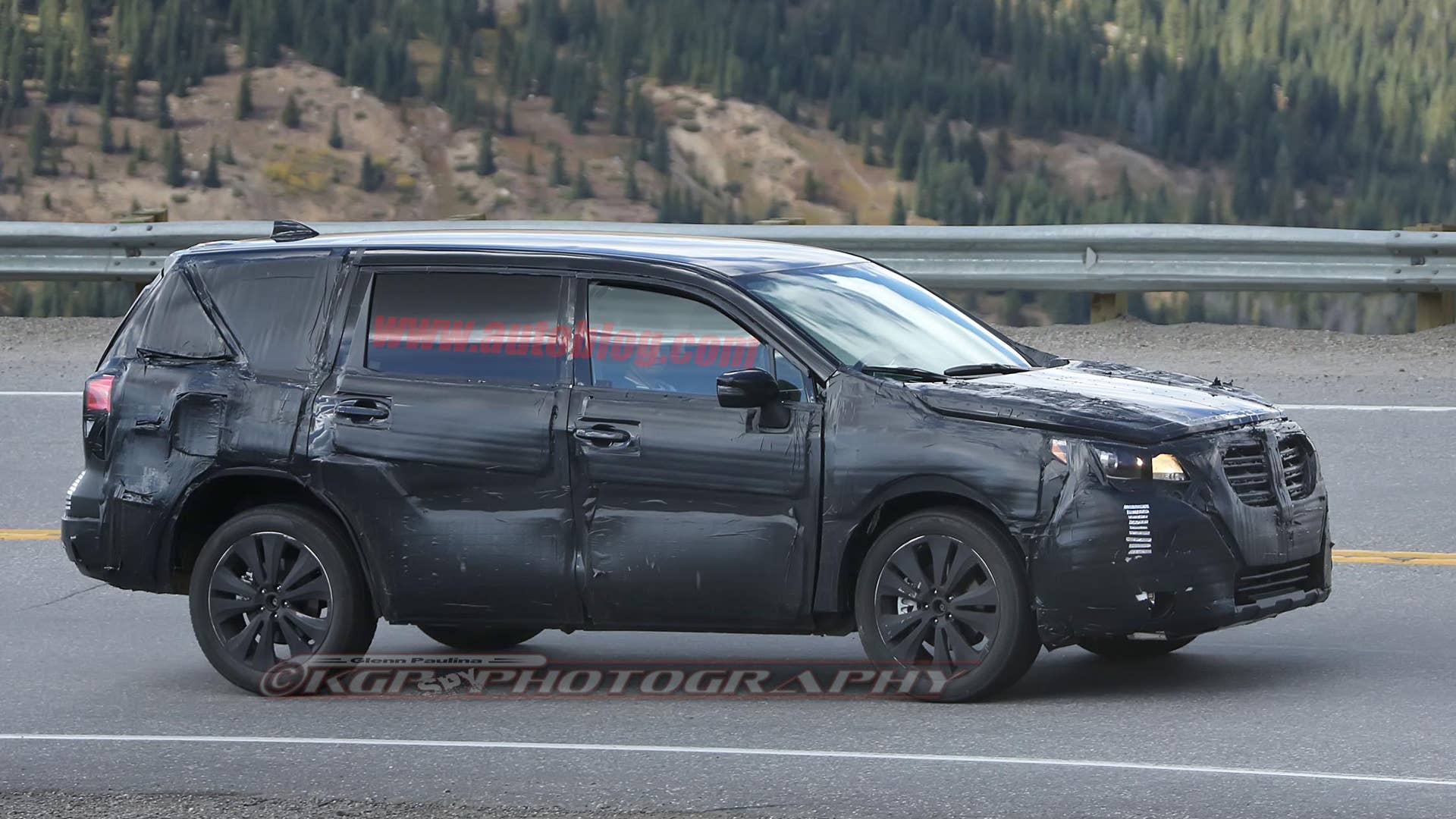 2019 Subaru Three-Row SUV Side Exterior