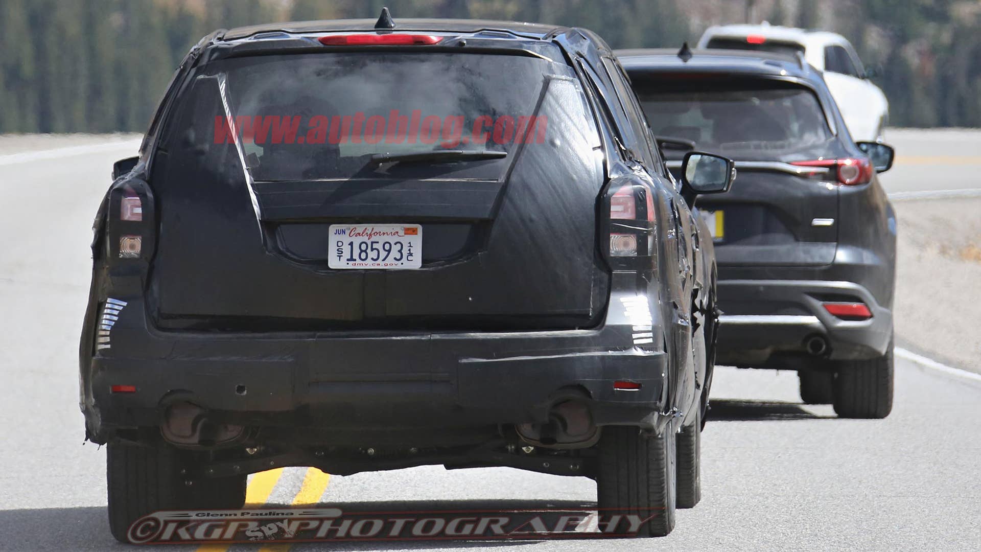 2019 Subaru Three-Row SUV Rear End Exterior