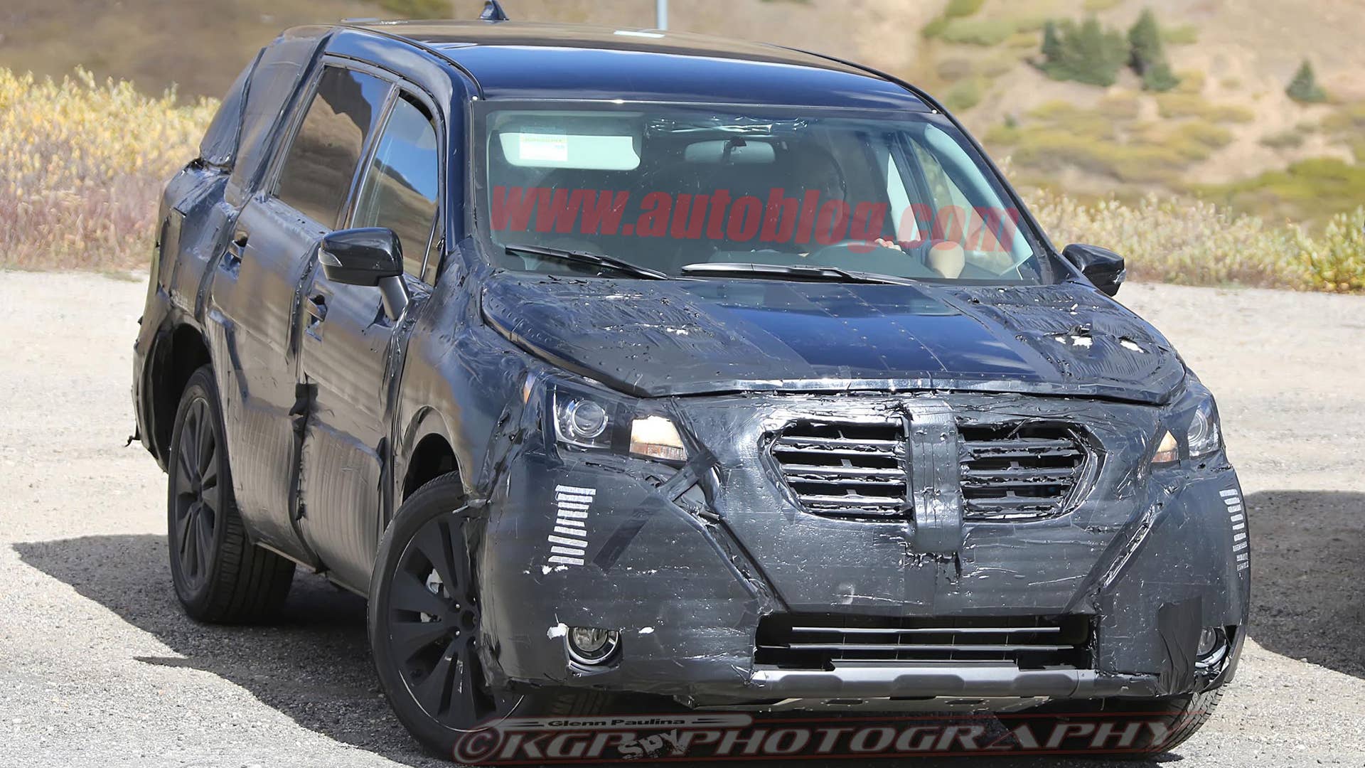 2019 Subaru Three-Row SUV Front End Exterior