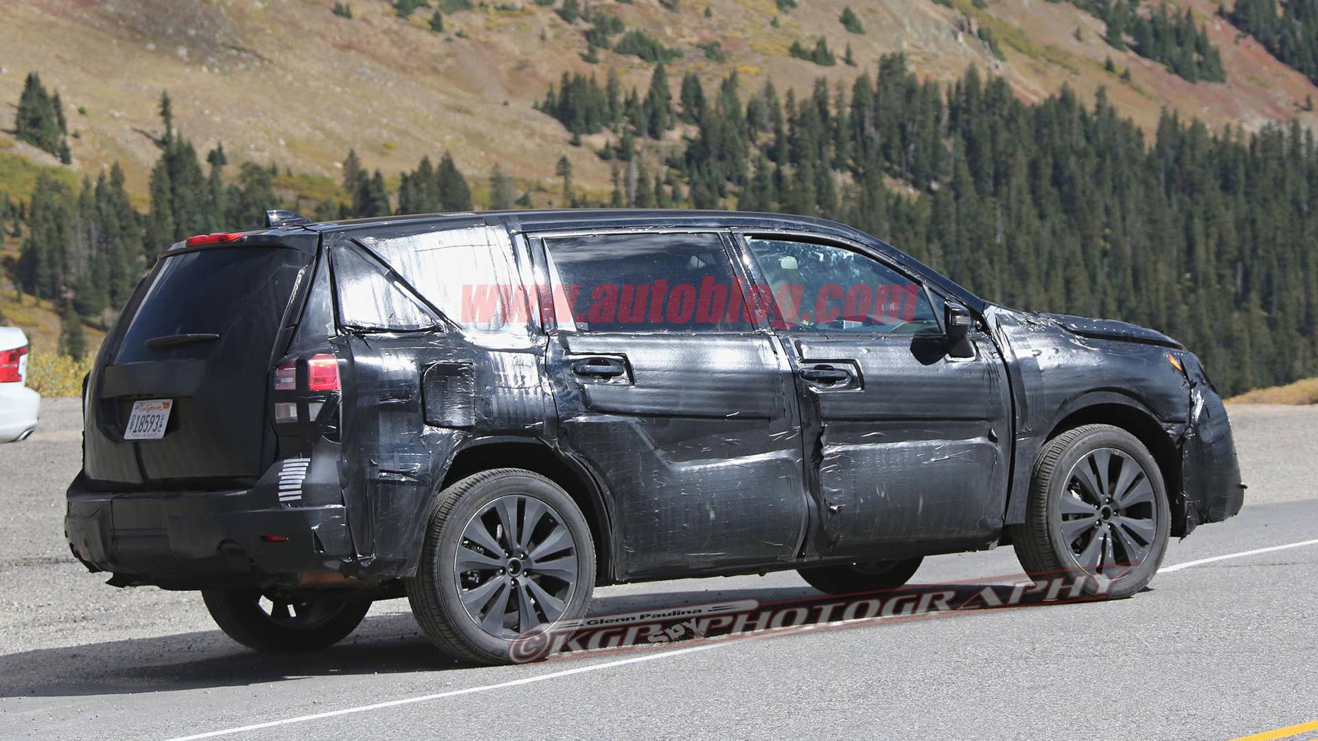 2019 Subaru Three-Row SUV Three Quarter Exterior