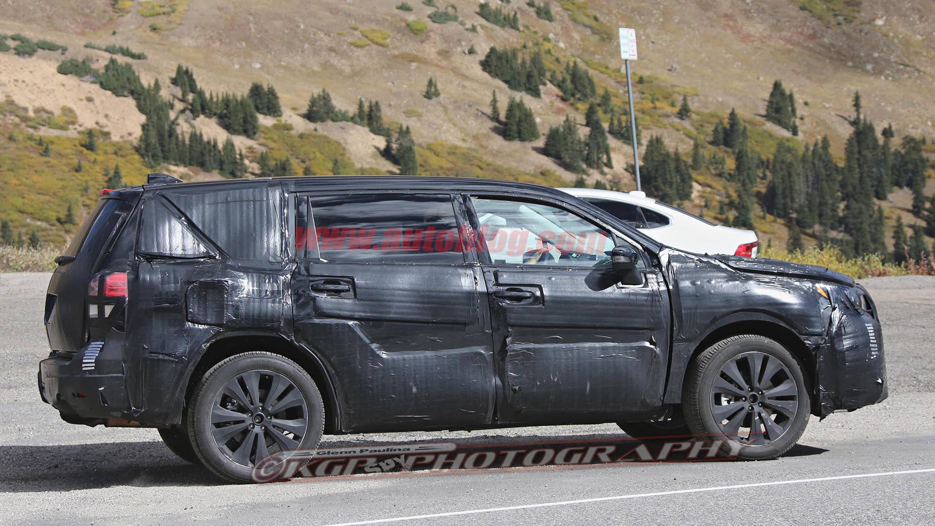 2019 Subaru Three-Row SUV Side Exterior