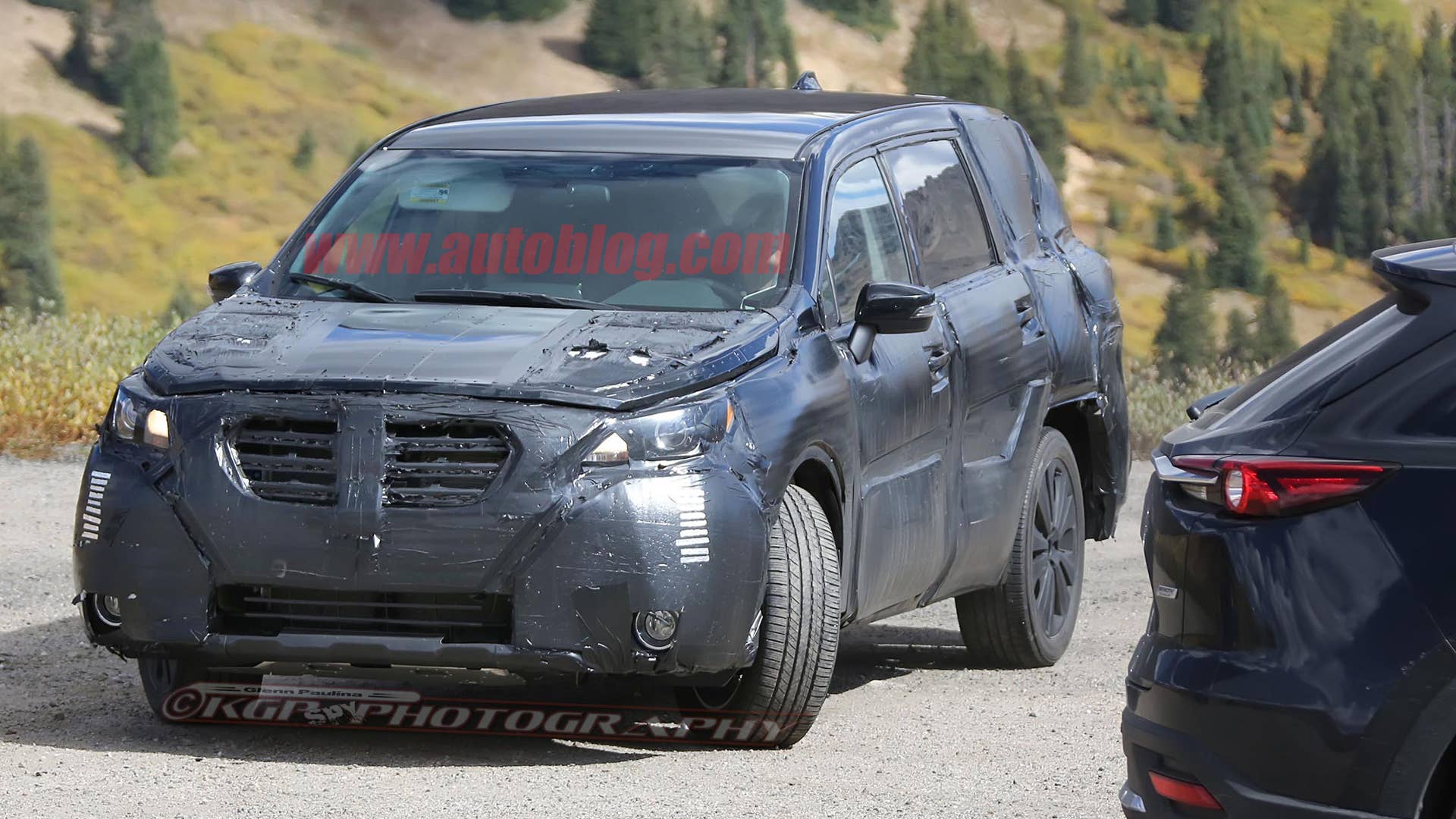 2019 Subaru Three-Row SUV Front End Exterior