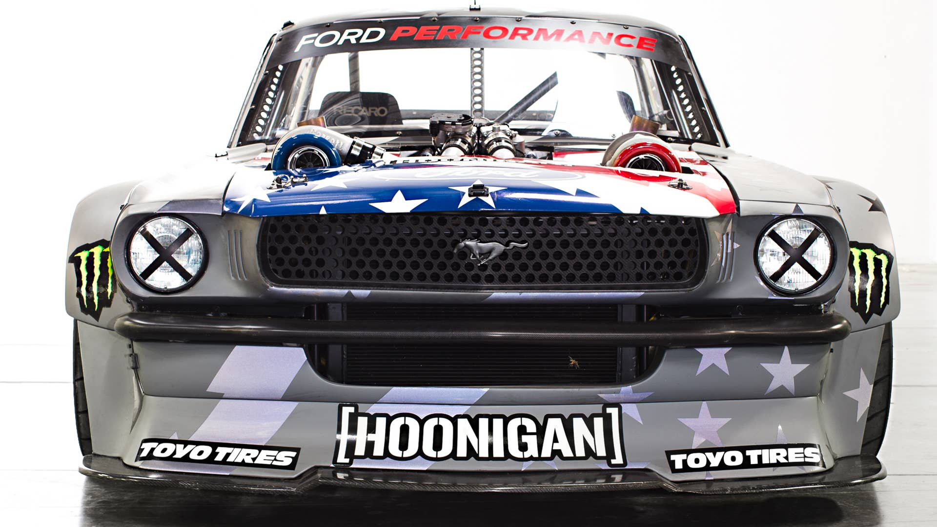 Ken Block's Hoonicorn V2 Front End Close Up