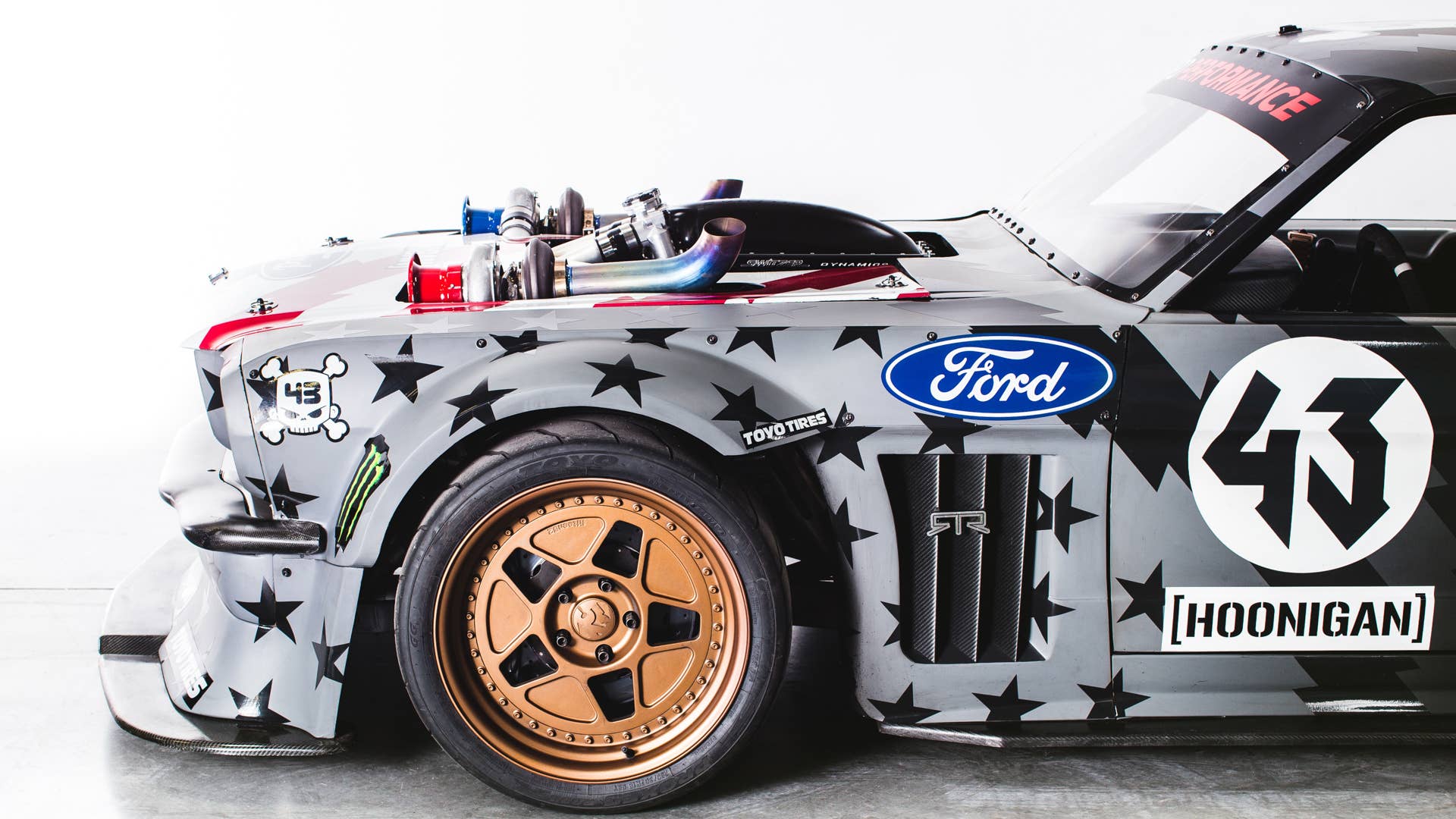 Ken Block's Hoonicorn V2 Front End Side Close Up