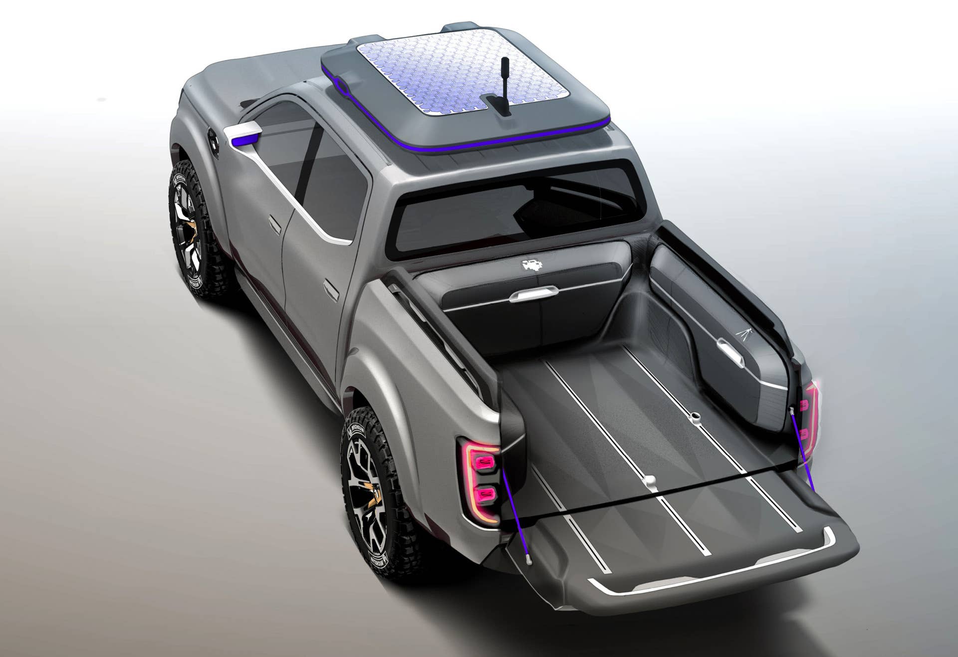 bed renault pickup truck concept alaskan