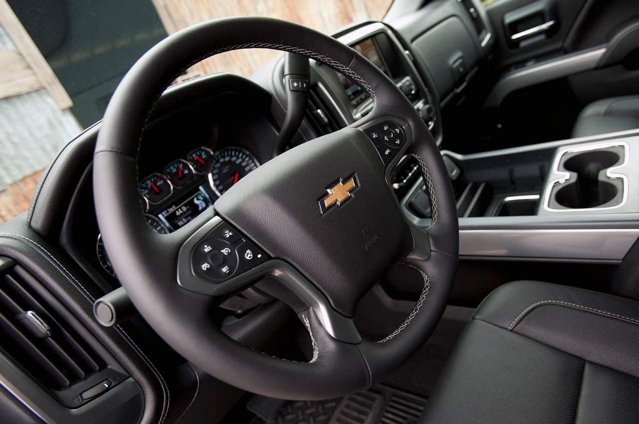 2014 Chevrolet Silverado steering wheel