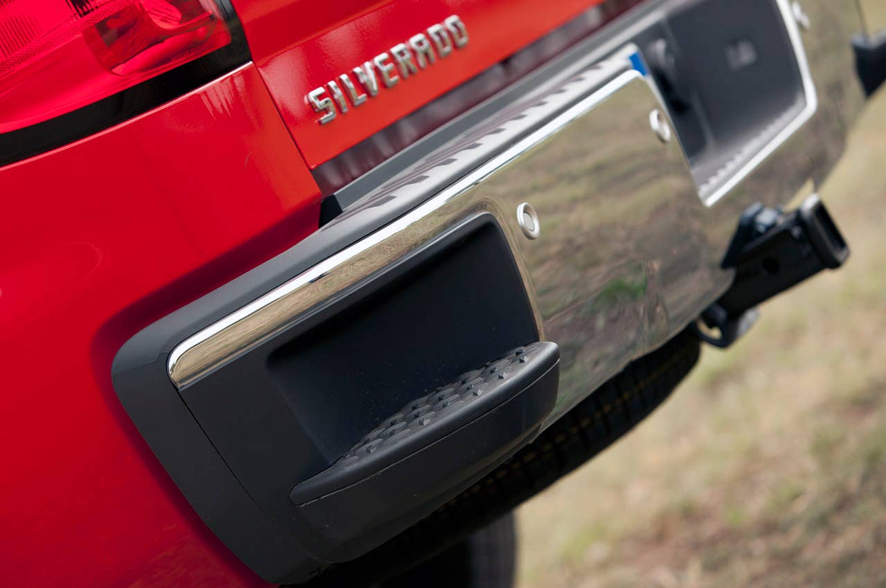 2014 Chevrolet Silverado rear bumper