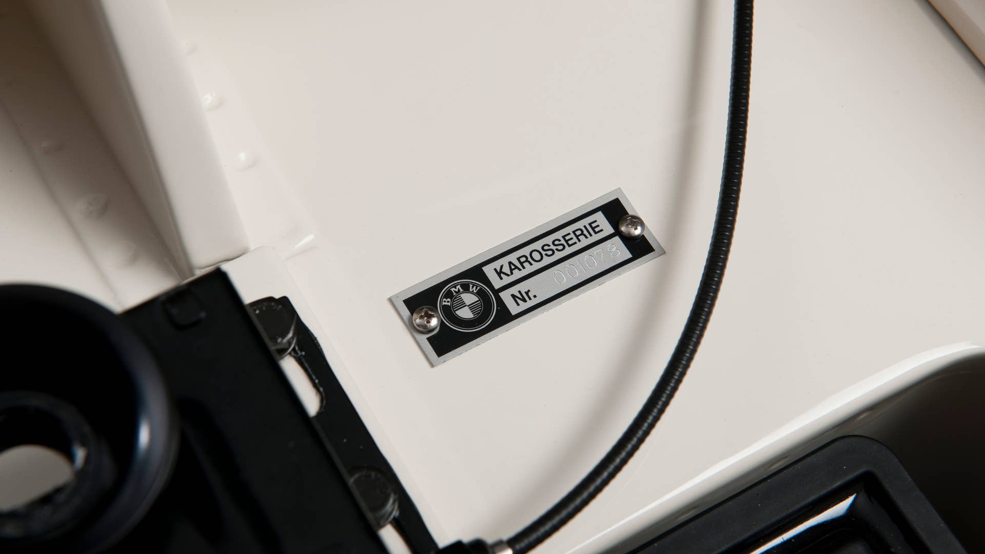 Elvis Presley's Restored BMW 507 Badge
