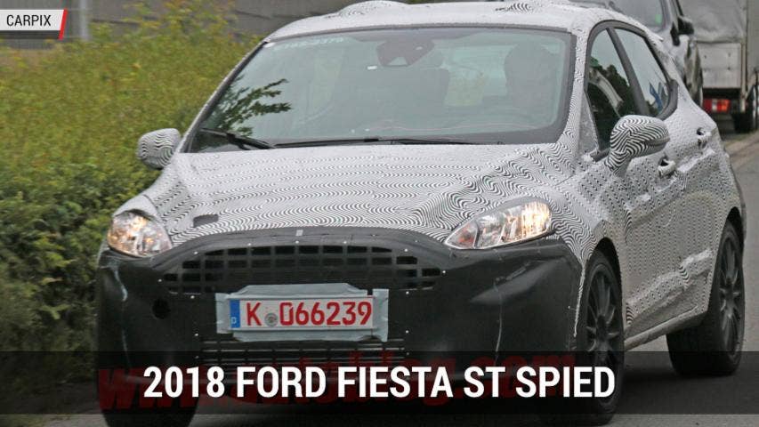 2018 Ford Fiesta ST Spied | Autoblog Minute