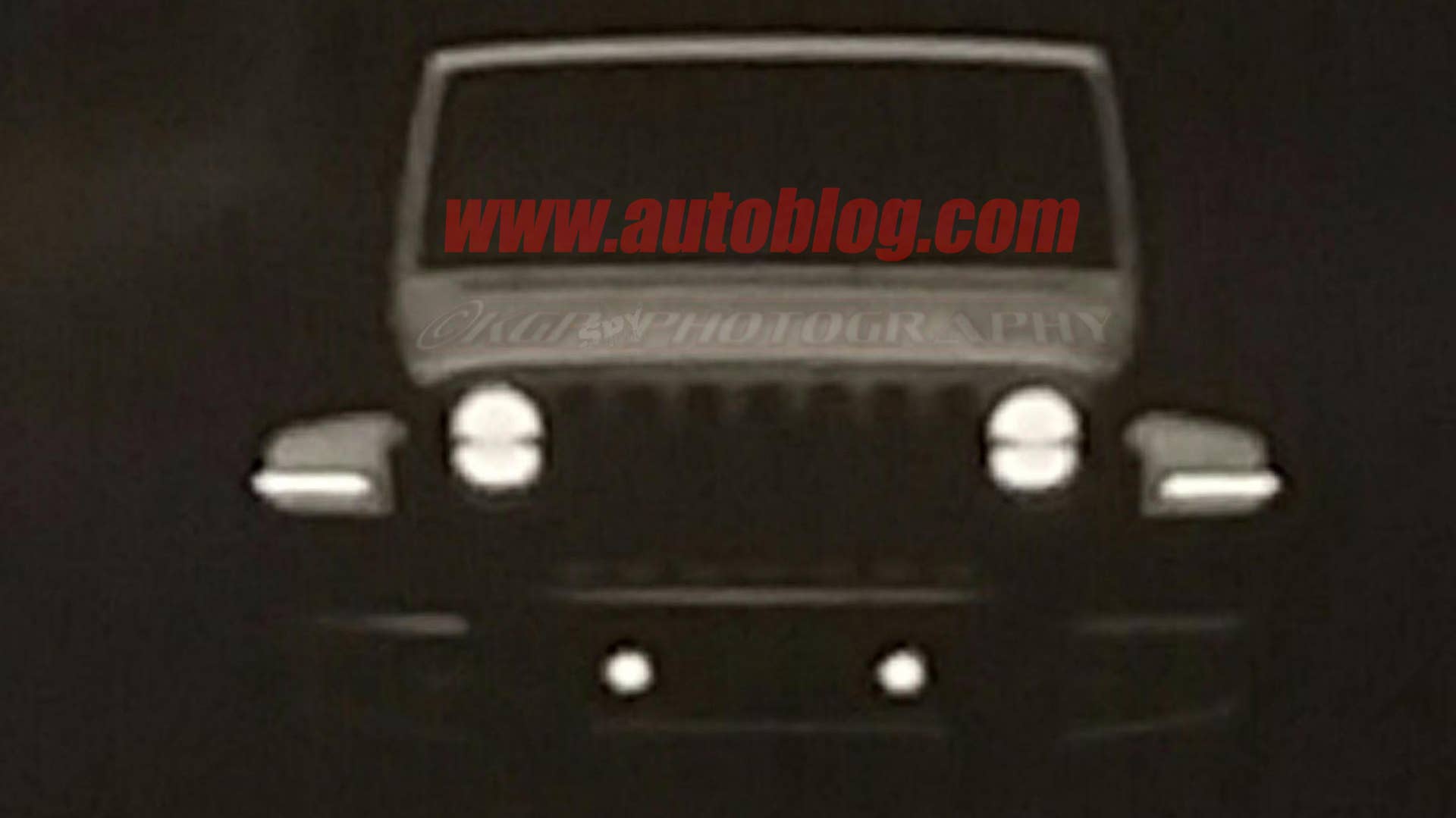 2018 Jeep Wrangler JL Dealer Leak Spy Shots Front End Rendering