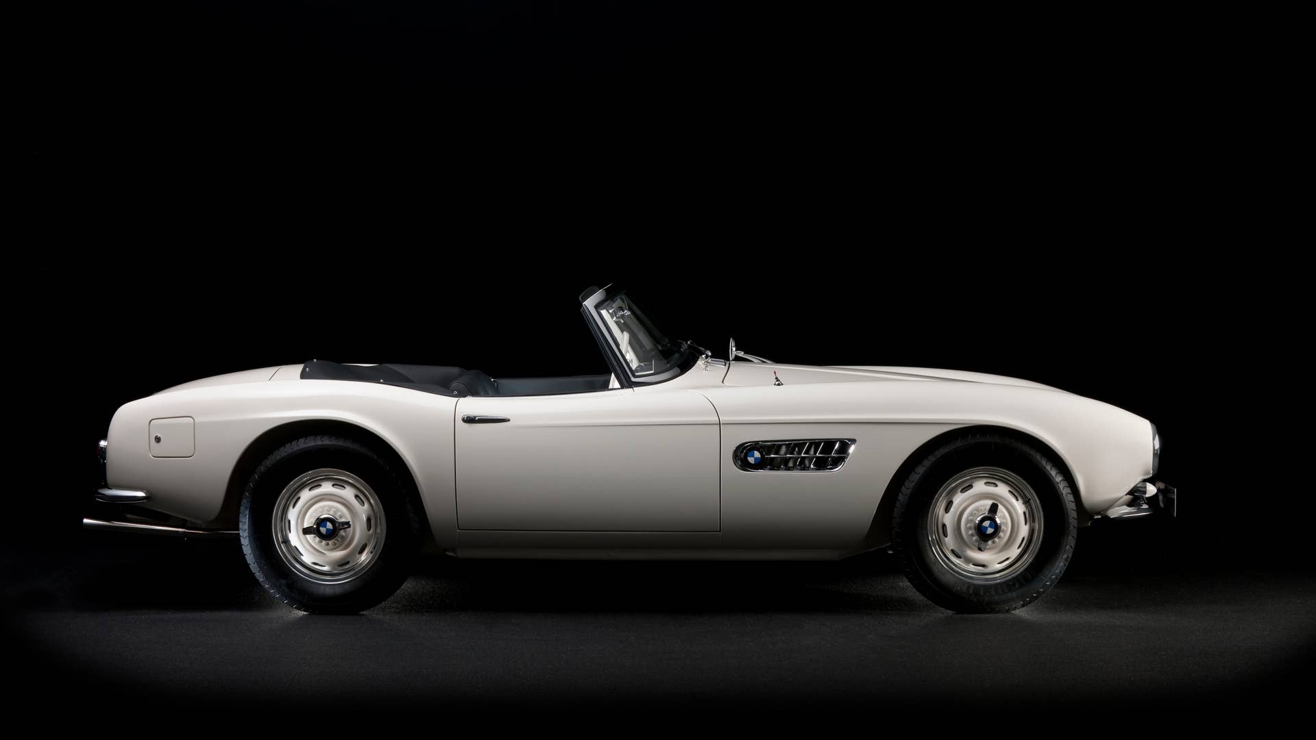 Elvis Presley's Restored BMW 507 Side Exterior
