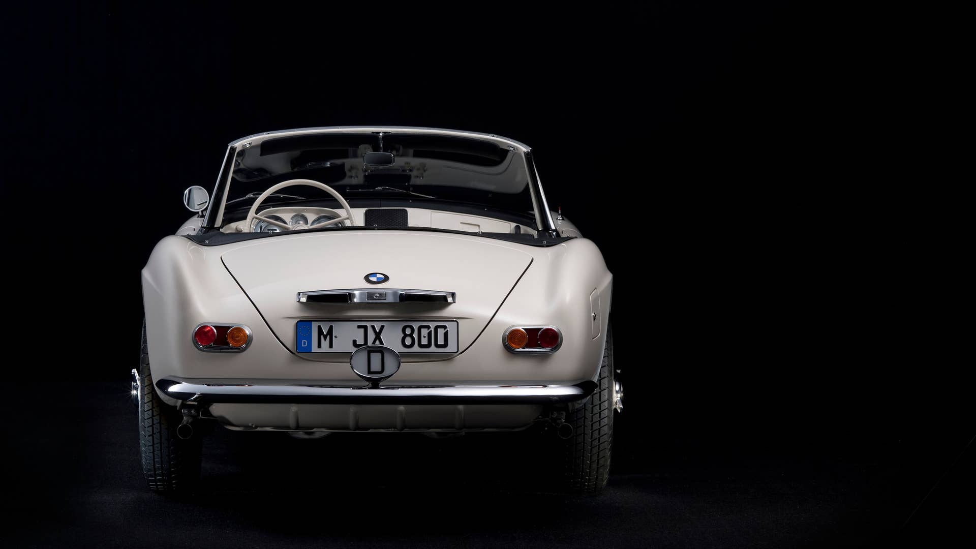 Elvis Presley's Restored BMW 507 Rear Exterior