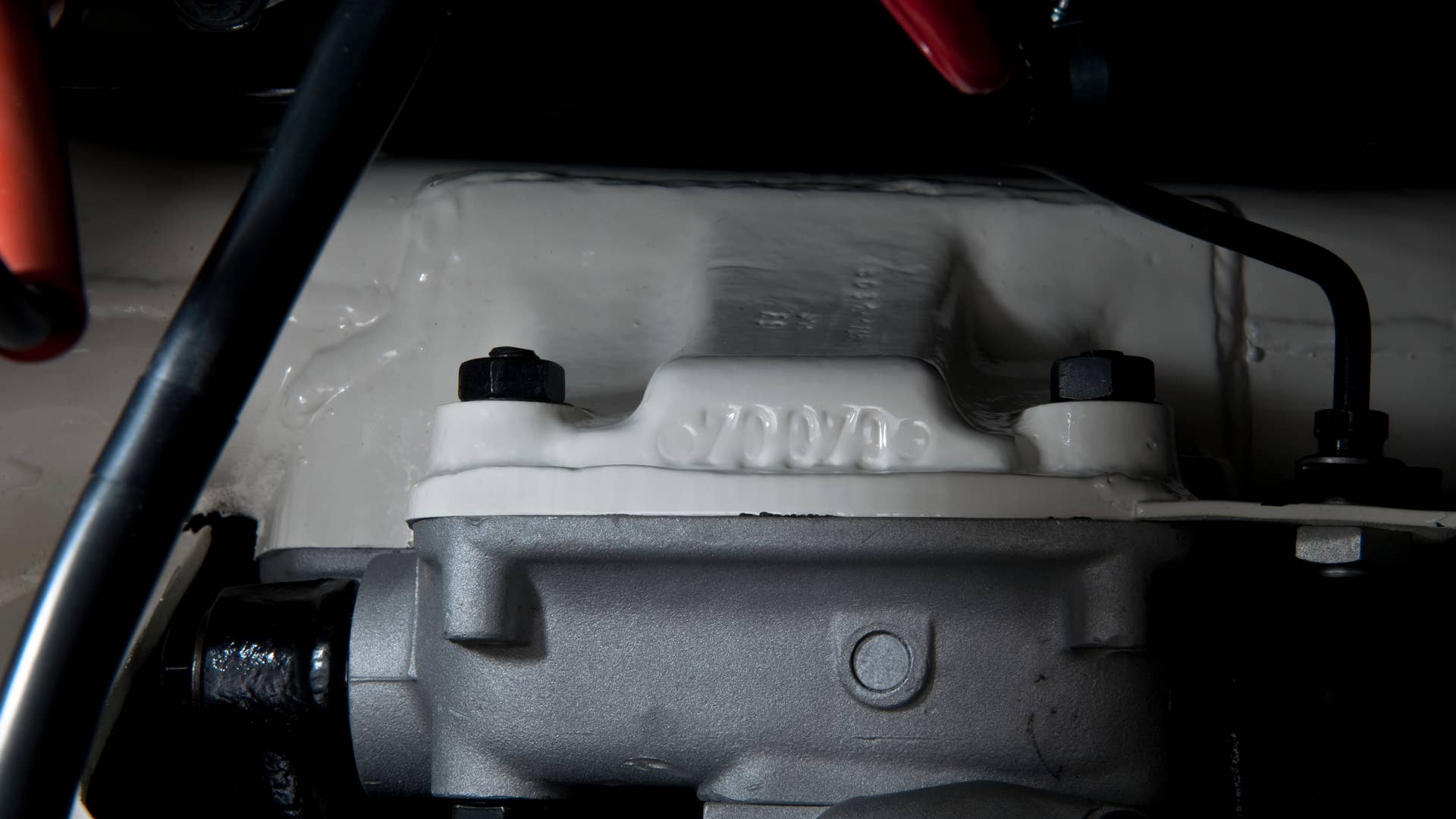 Elvis Presley's Restored BMW 507 Engine Stamp