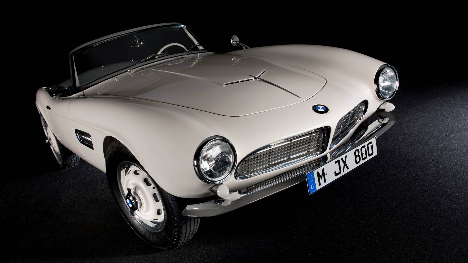 Elvis Presley's Restored BMW 507 Exterior Front