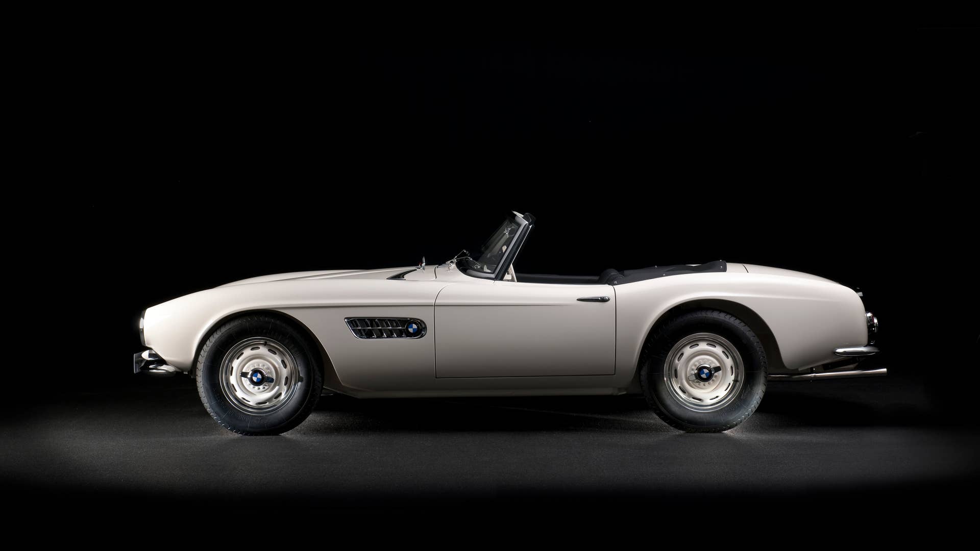 Elvis Presley's Restored BMW 507 Side Exterior