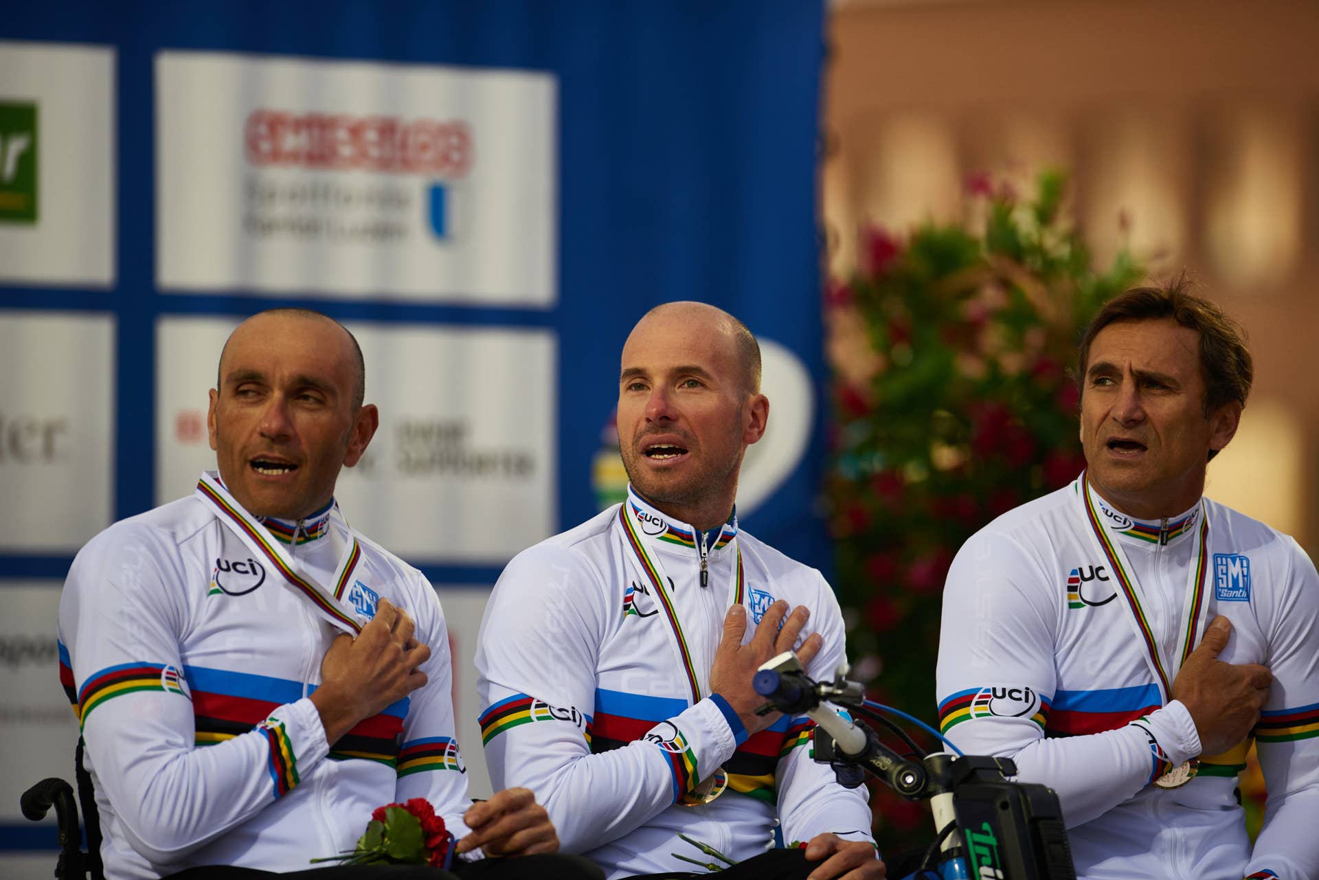 Team Italy hand cycle