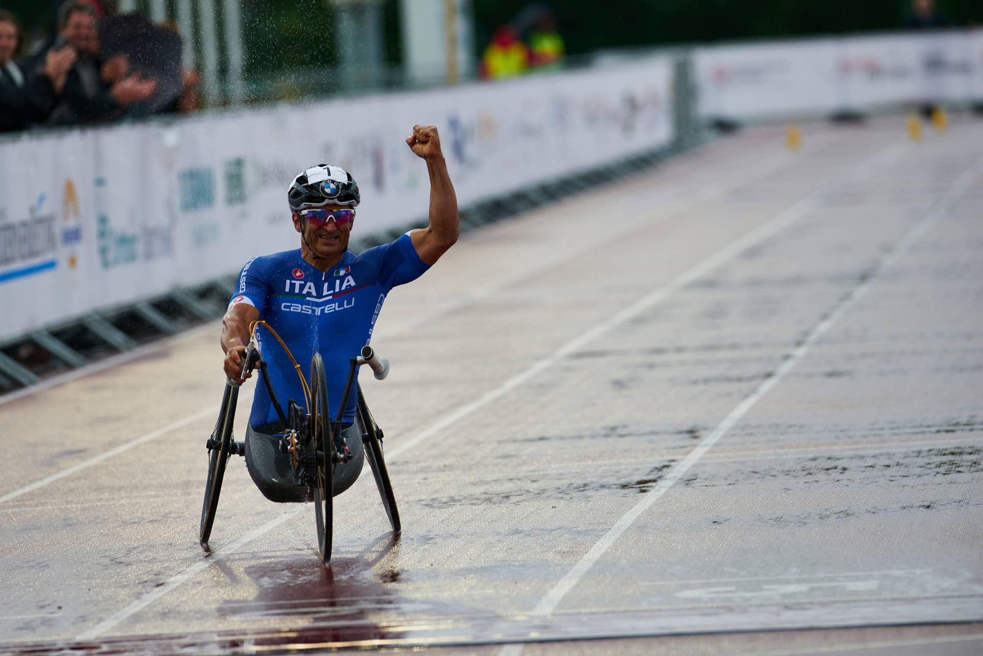 Alessandro Alex Zanardi hand cycle