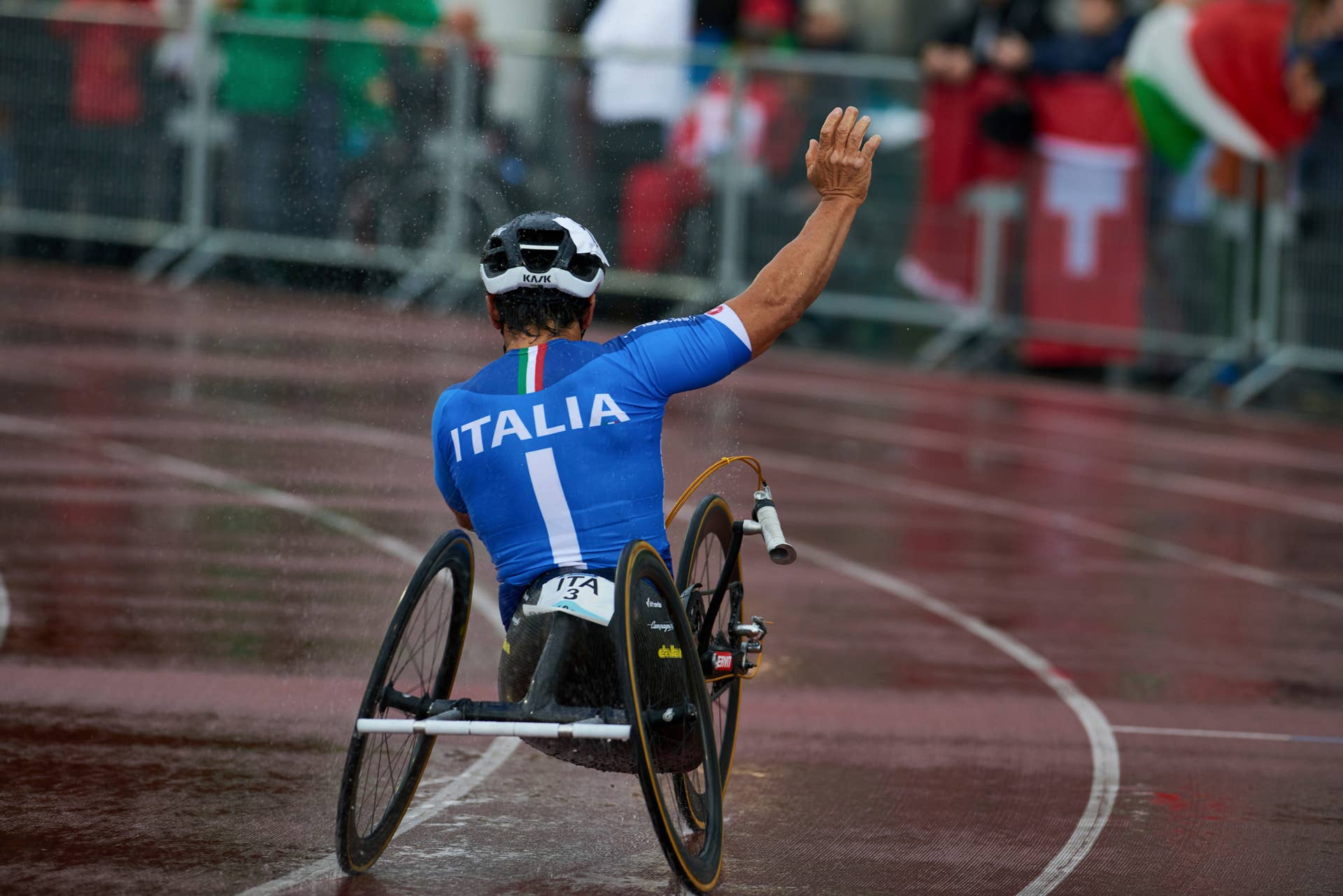 Alessandro Alex Zanardi Team Italy hand cycle