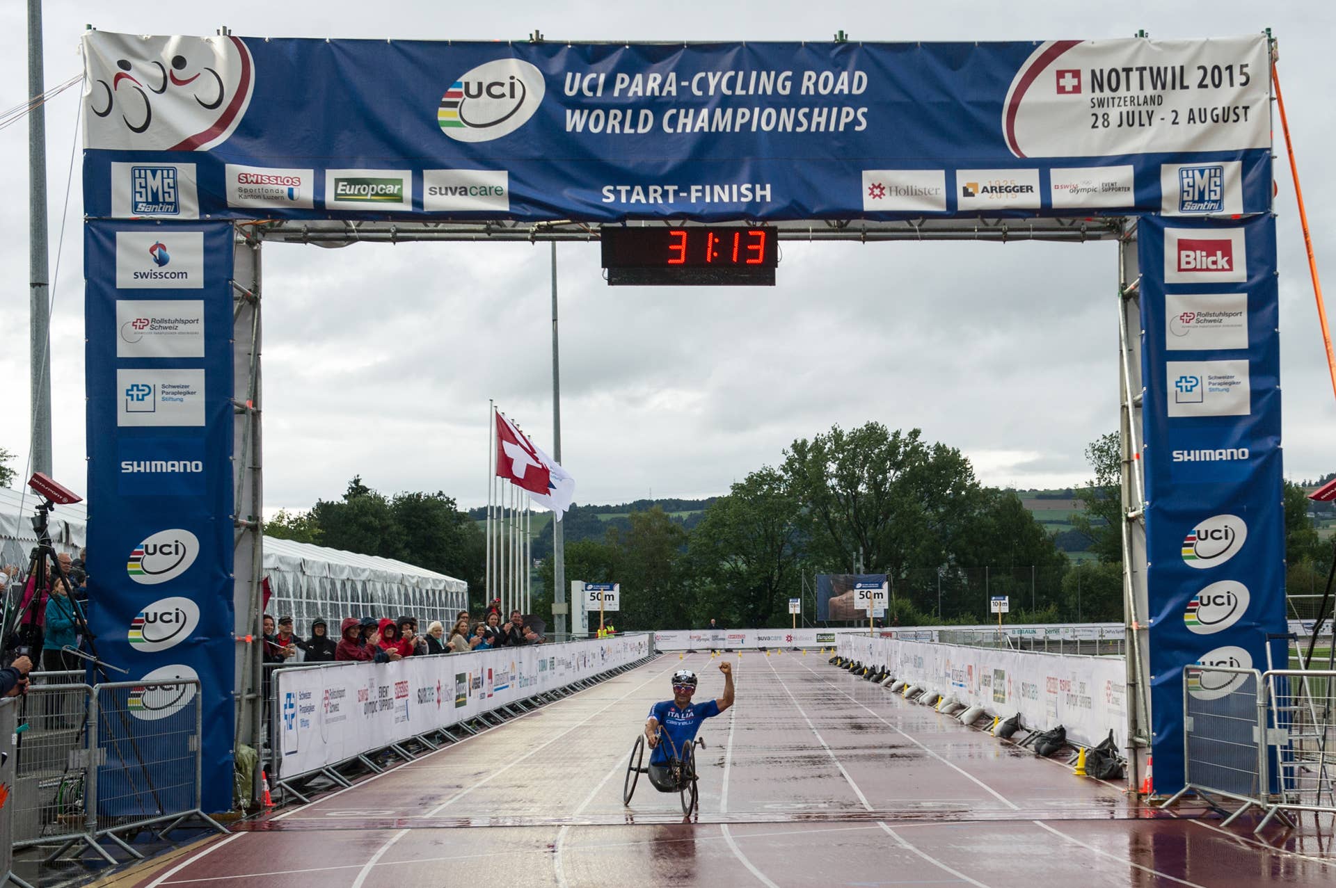 Alessandro Zanardi Team Italy hand cycle championship