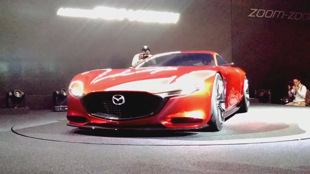Mazda RX-Vision Concept | Tokyo Motor Show | Autoblog Short Cuts