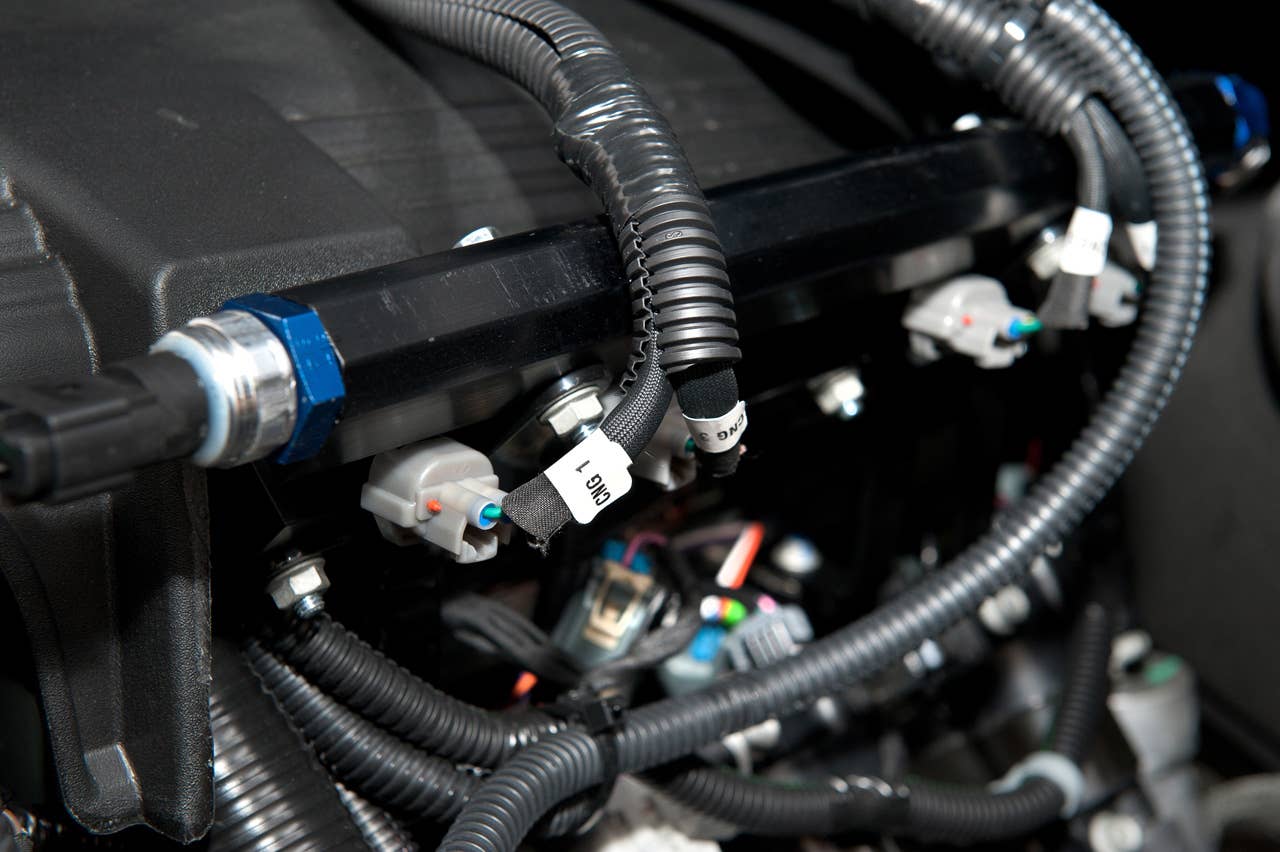 2013 Chevrolet SIlverado 2500 HD Bi-Fuel CNG rail