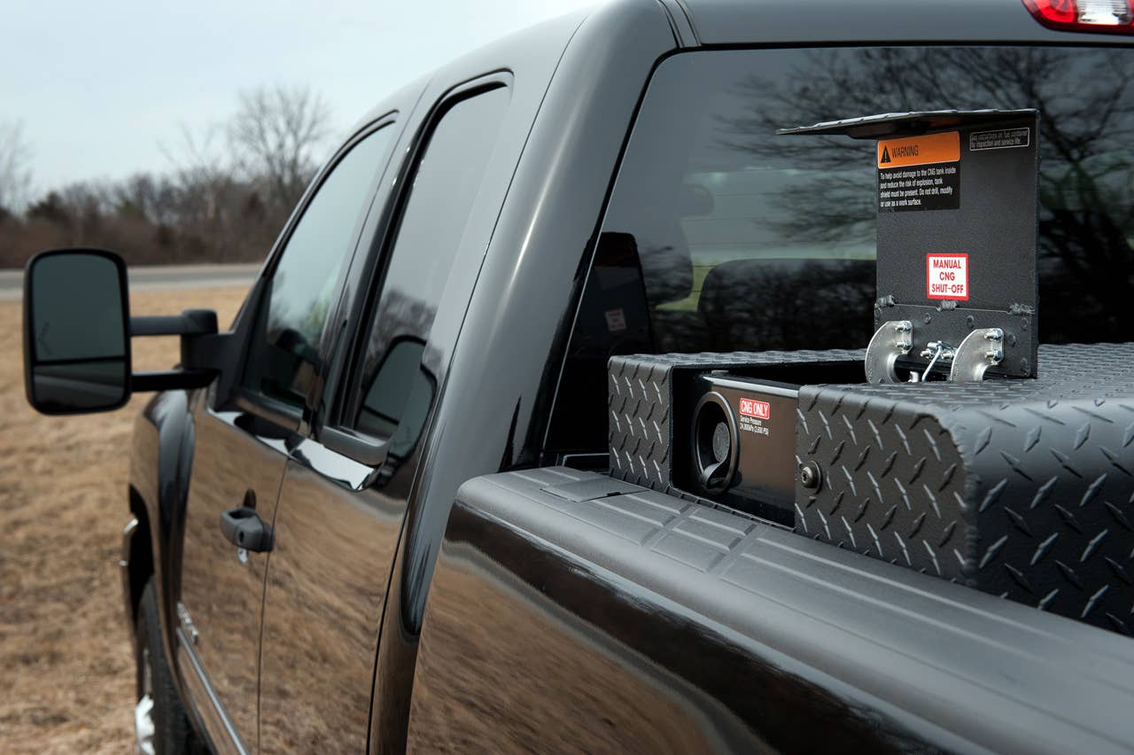 2013 Chevrolet SIlverado 2500 HD Bi-Fuel CNG Fill
