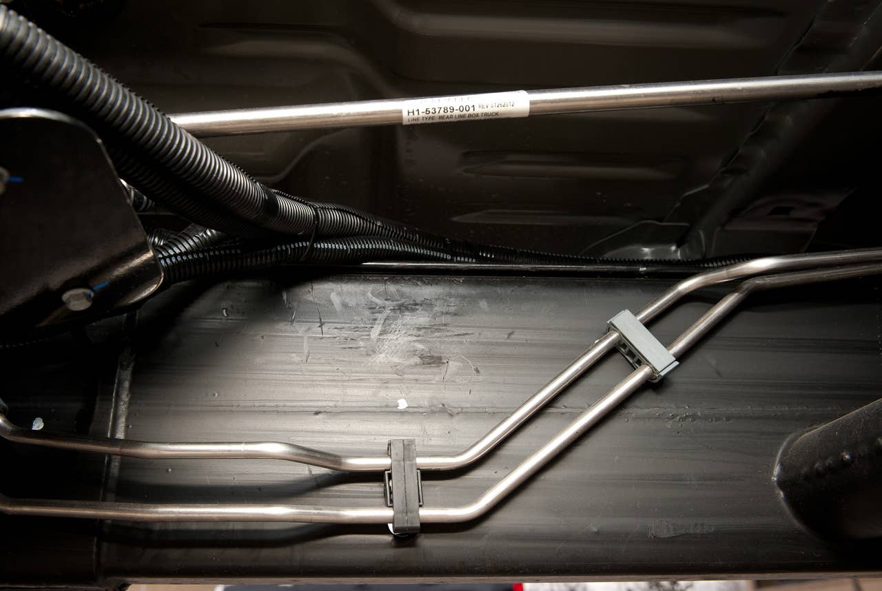 2013 Chevrolet SIlverado 2500 HD Bi-Fuel CNG line