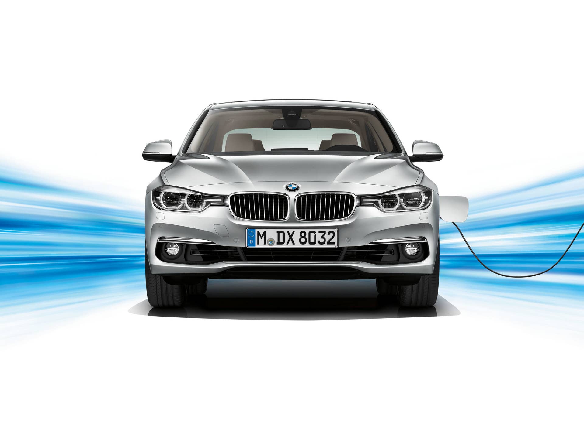 bmw 330e front charging