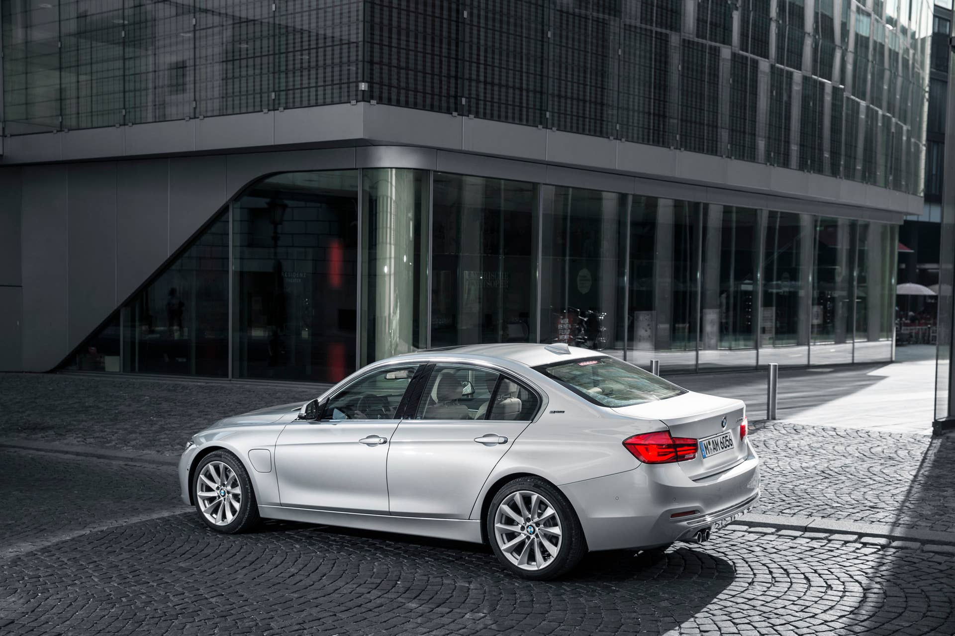 bmw 330e high angle