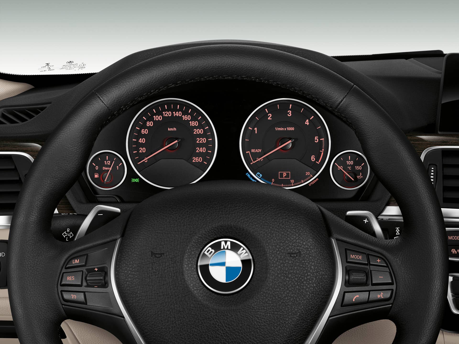 bmw 330e instrument panel